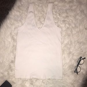 White tank top